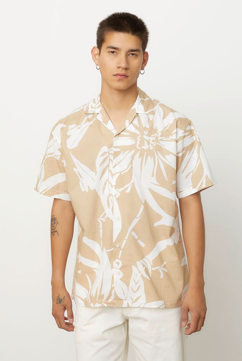 JACK&JONES - Camisa Tropic Algodón Hombre Jack&Jones