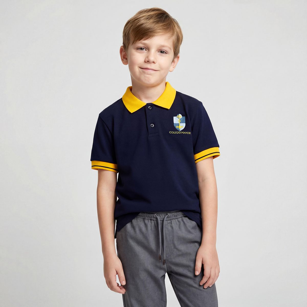 COLEGIO MAYOR - Polera Pique Unisex Algodón Colegio Mayor