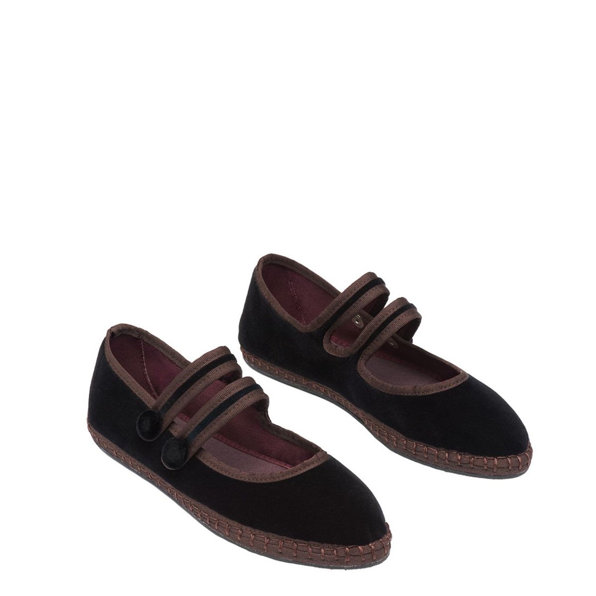 FLABELUS - Ballerina Mujer Negro Flabelus