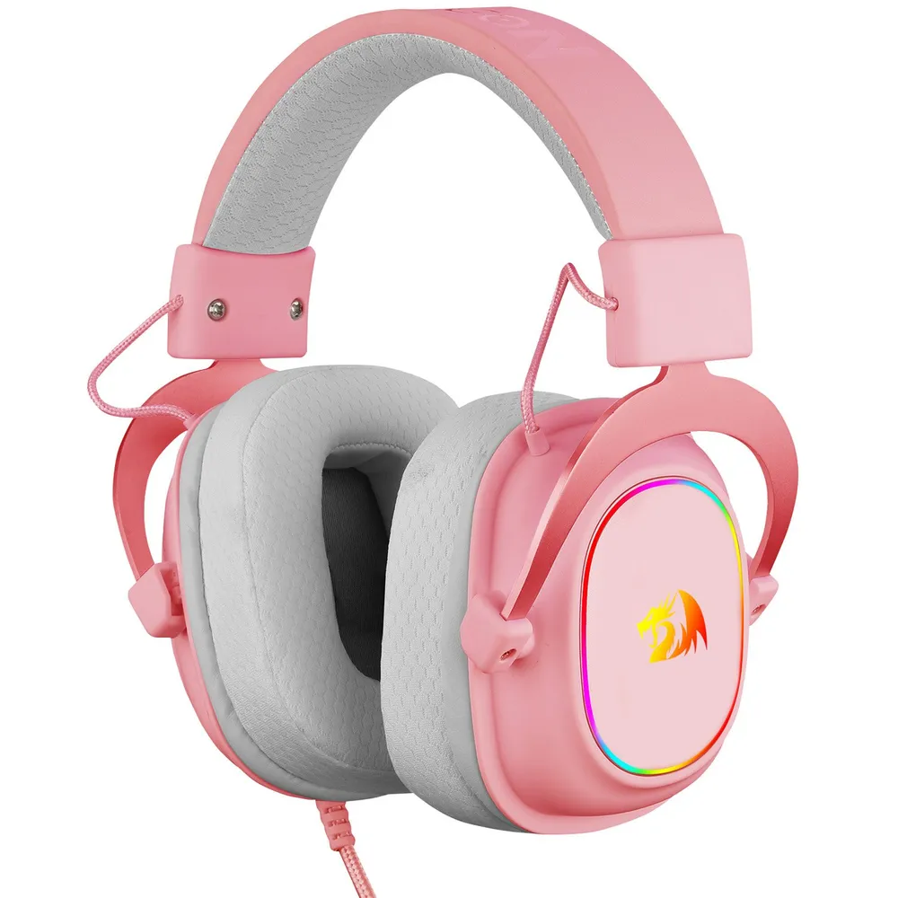 Redragon Zeus X H510 RGB Rosa, foto 7