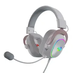 REDRAGON - Audífono Headset H510W RGB Zeus X White