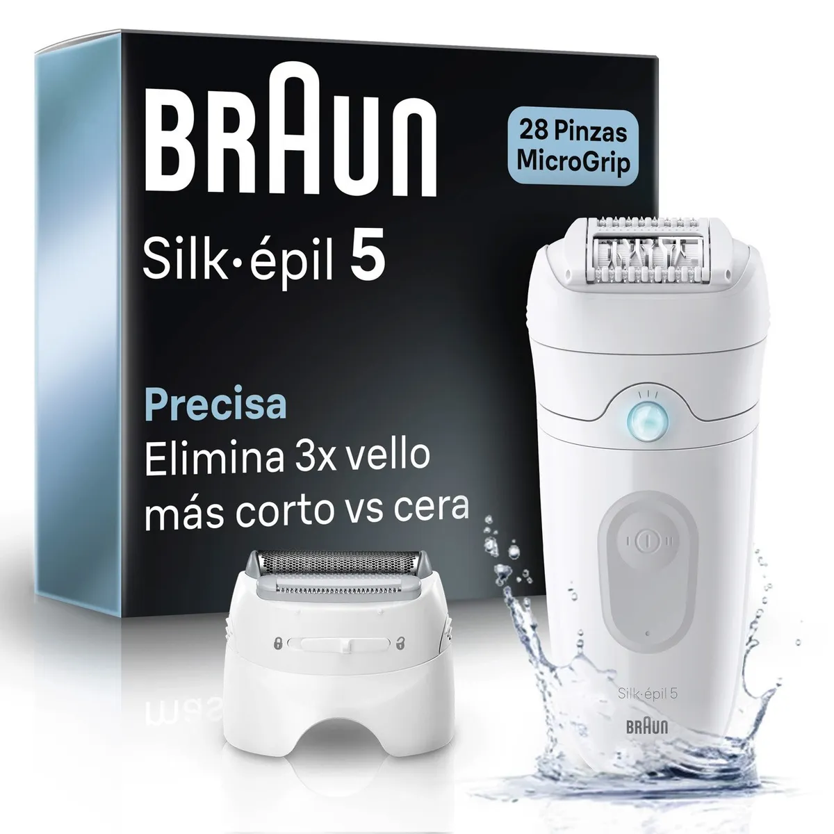 BRAUN - Depiladora de Pinza Braun 5041 2 Velocidades