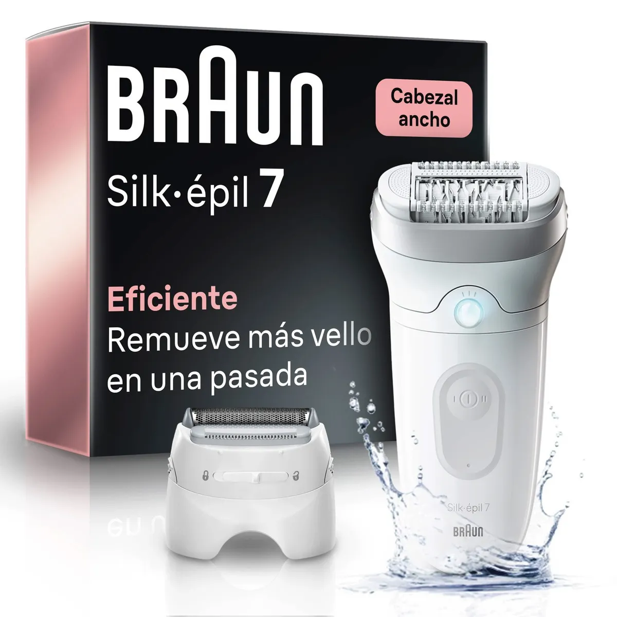 BRAUN - Depiladora de Pinza Braun 7041 2 Velocidades