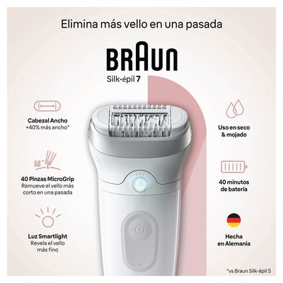 Imagen 2 del producto Depiladora de Pinza 7041 2 Velocidades