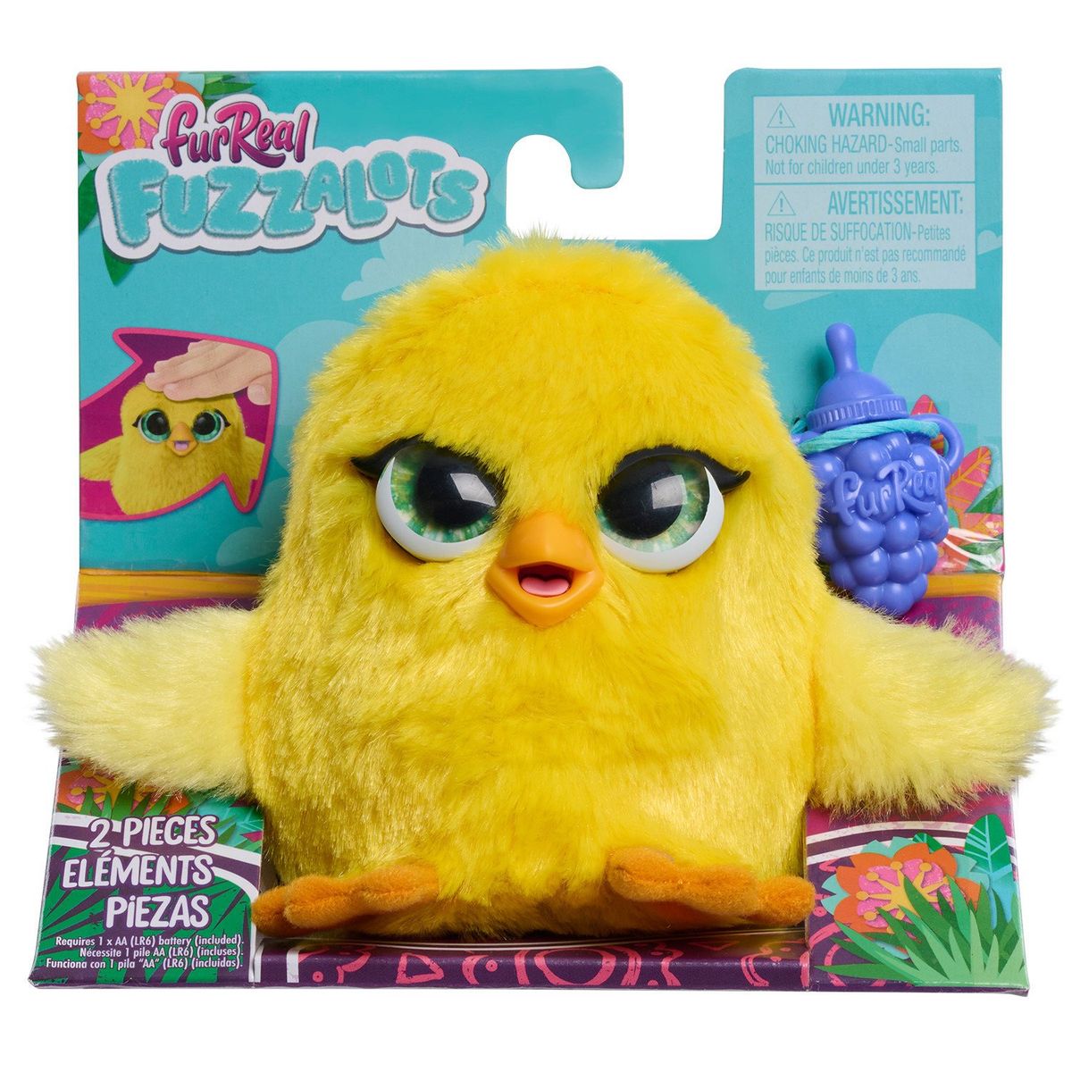 FURREAL FRIENDS - Fuzz A Lots Pollito de Peluche Furreal Furreal