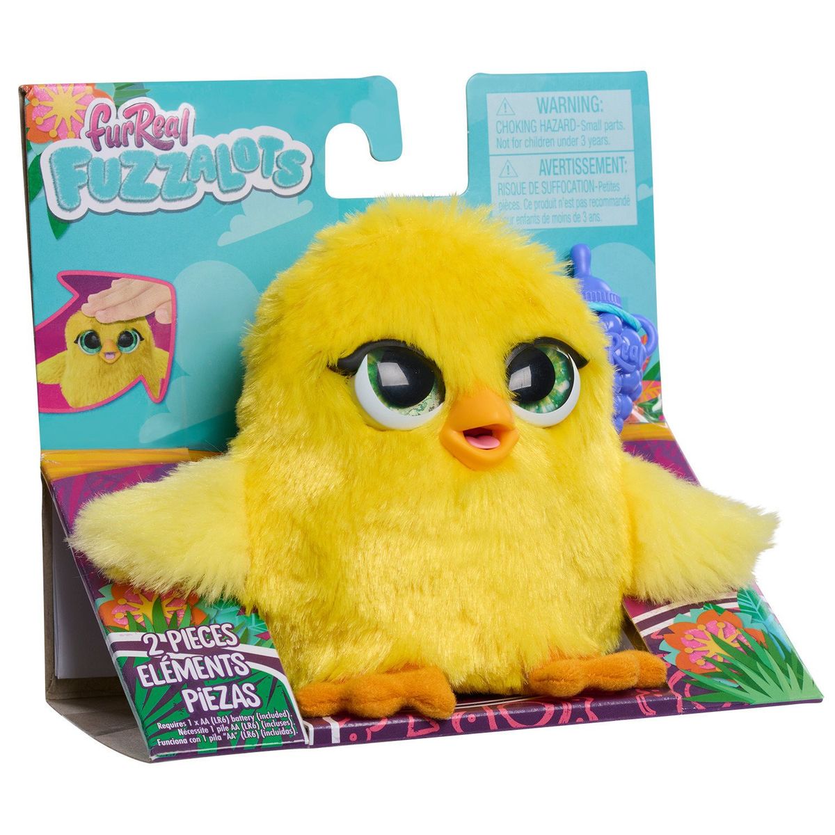 FURREAL FRIENDS - Fuzz A Lots Pollito de Peluche Furreal Furreal