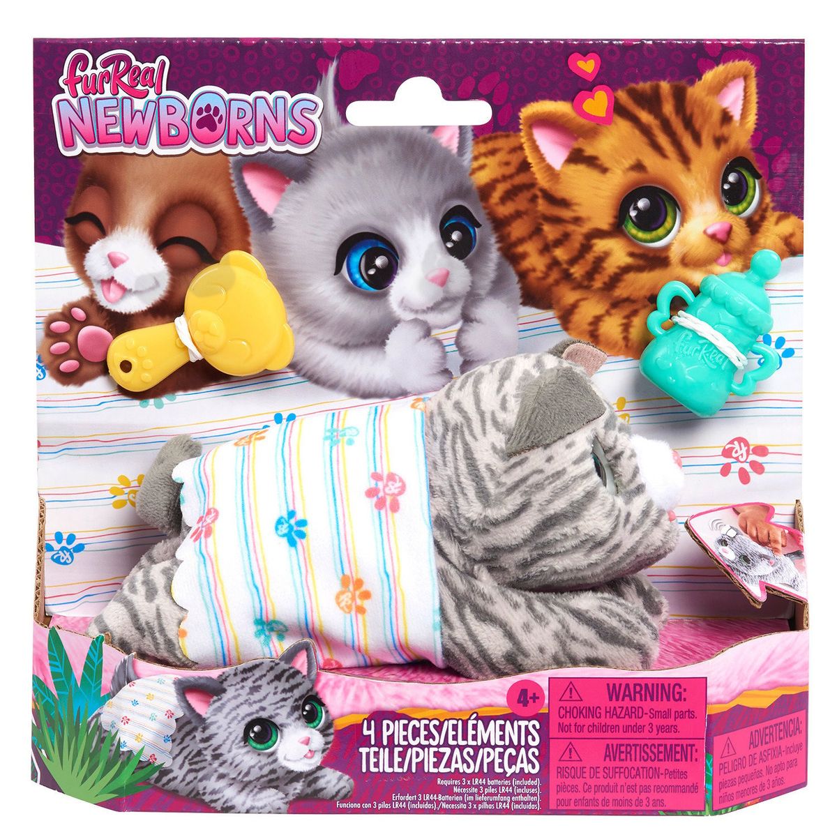FURREAL FRIENDS - Newborns Plush Gatito Furreal Friends