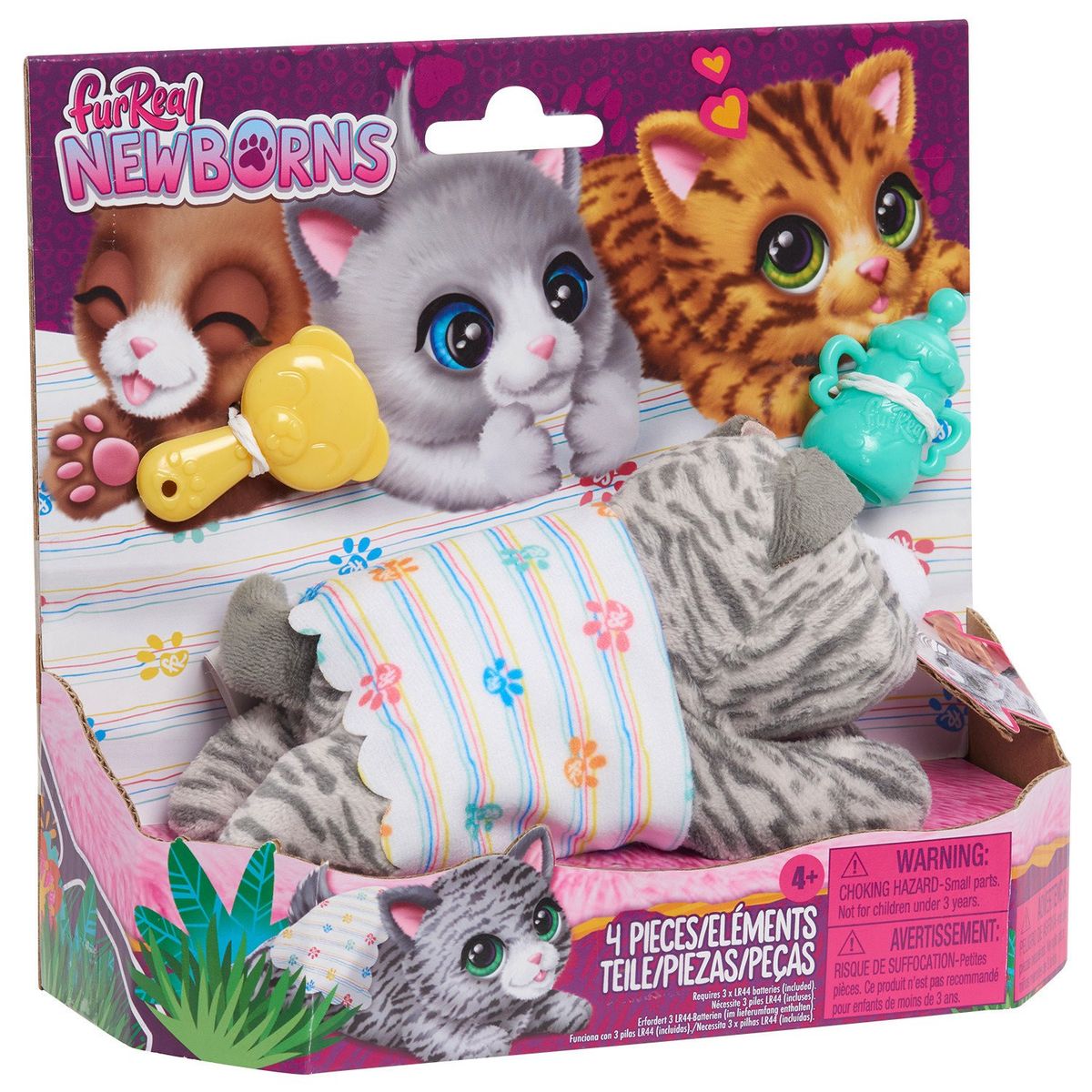 FURREAL FRIENDS - Newborns Plush Gatito Furreal Friends