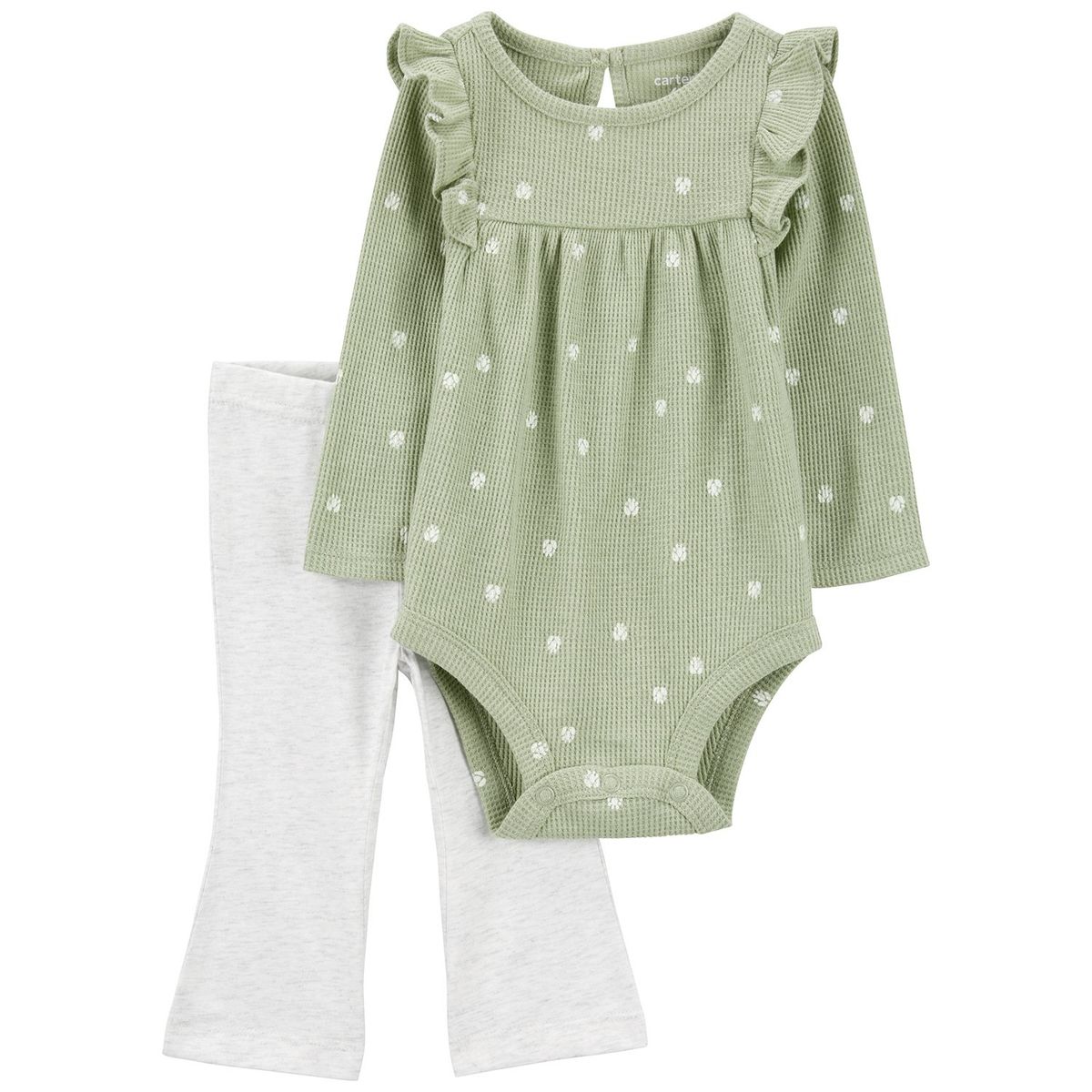 CARTER'S - Conjunto 2 Piezas Body Y Calza Bebé Niña Carter's