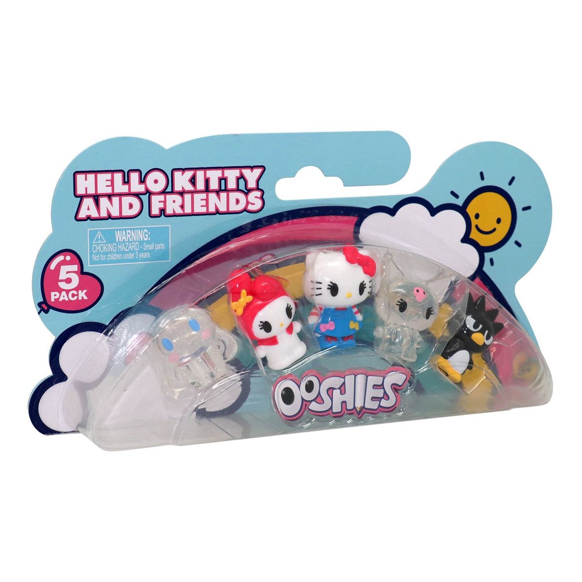 HELLO KITTY - Ooshies Pack de 5 Decoración de Lapices Hello Kitty Hello Kitty