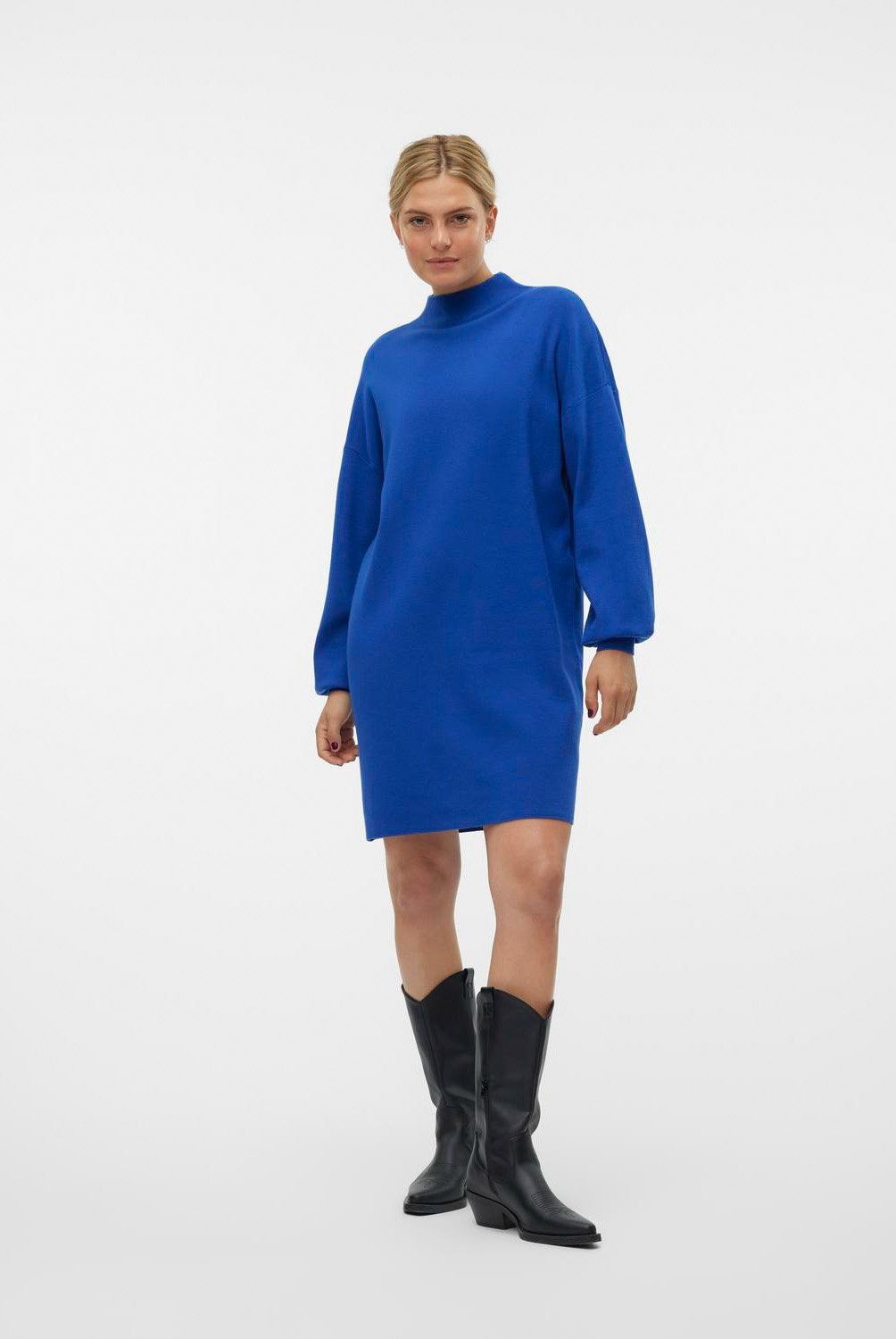 VERO MODA - Vestido Cuello Alto Mujer Vero Moda