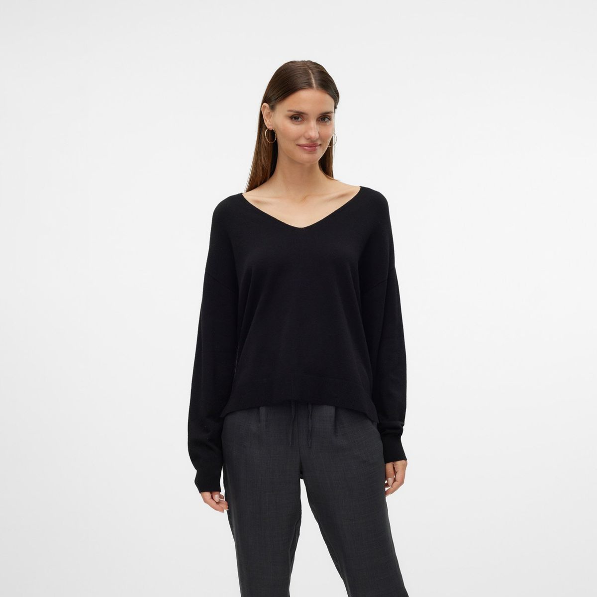 VERO MODA - Sweater Cuello En V Mujer Vero Moda