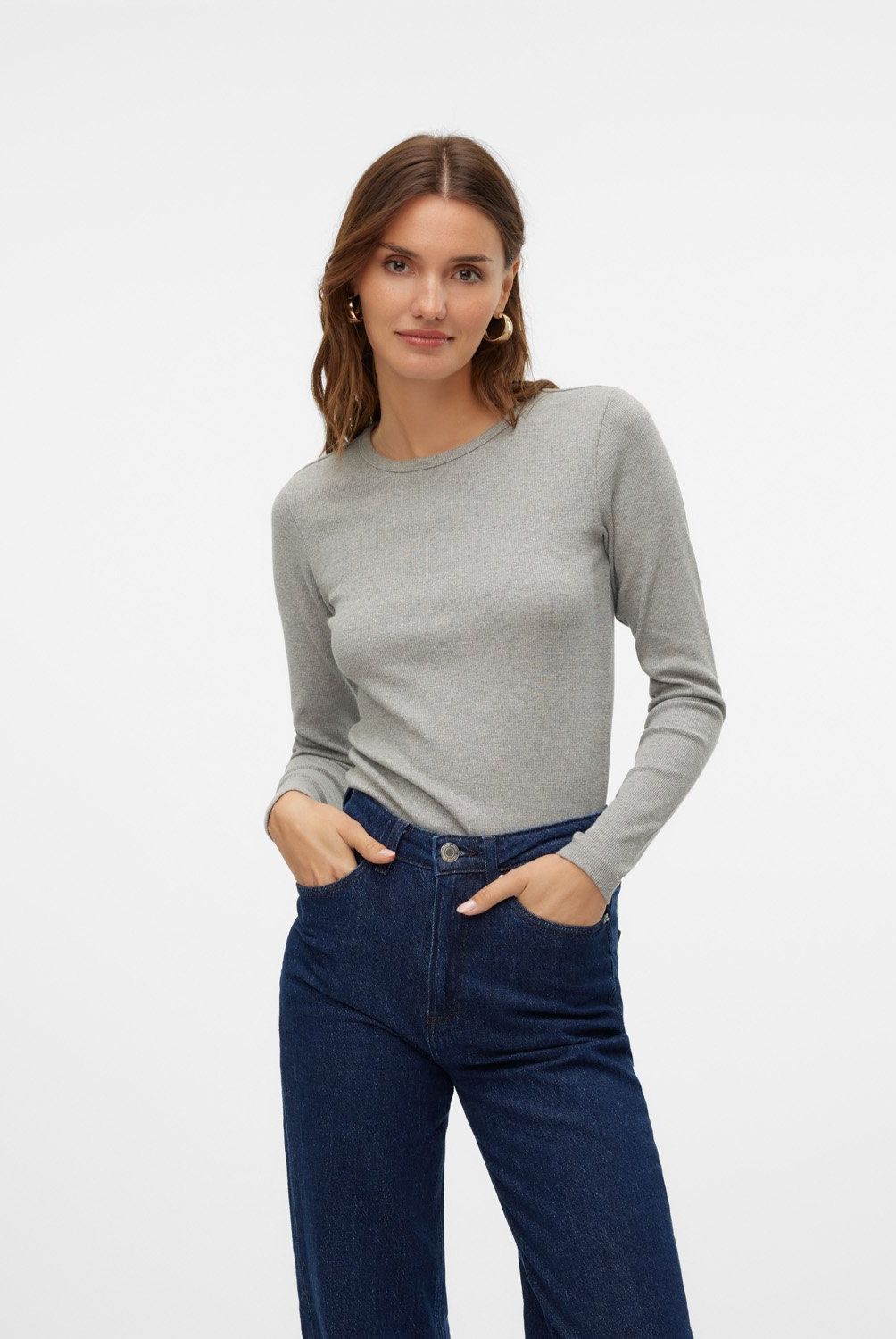 VERO MODA - Polera Manga Larga Mujer Vero Moda