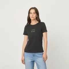 VERO MODA - Polera 100% Algodón Mujer