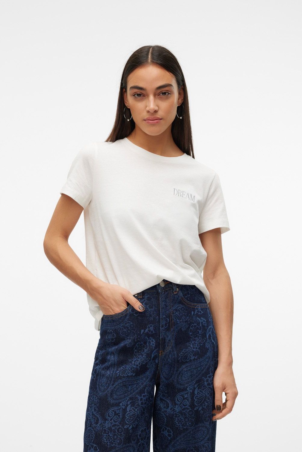 VERO MODA - Polera 100% Algodón Mujer Vero Moda
