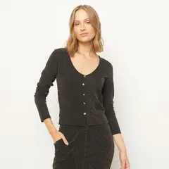 VERO MODA - Chaleco Brillos Mujer