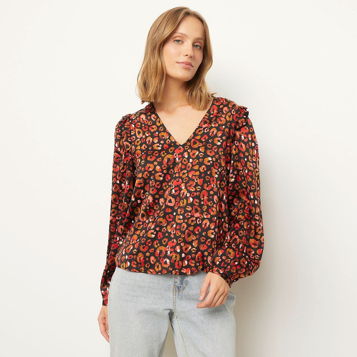 VERO MODA - Blusa Estampada Mujer Vero Moda