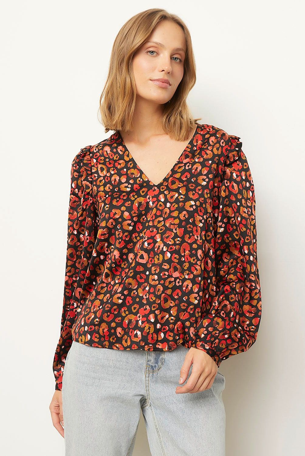 VERO MODA - Blusa Estampada Mujer Vero Moda