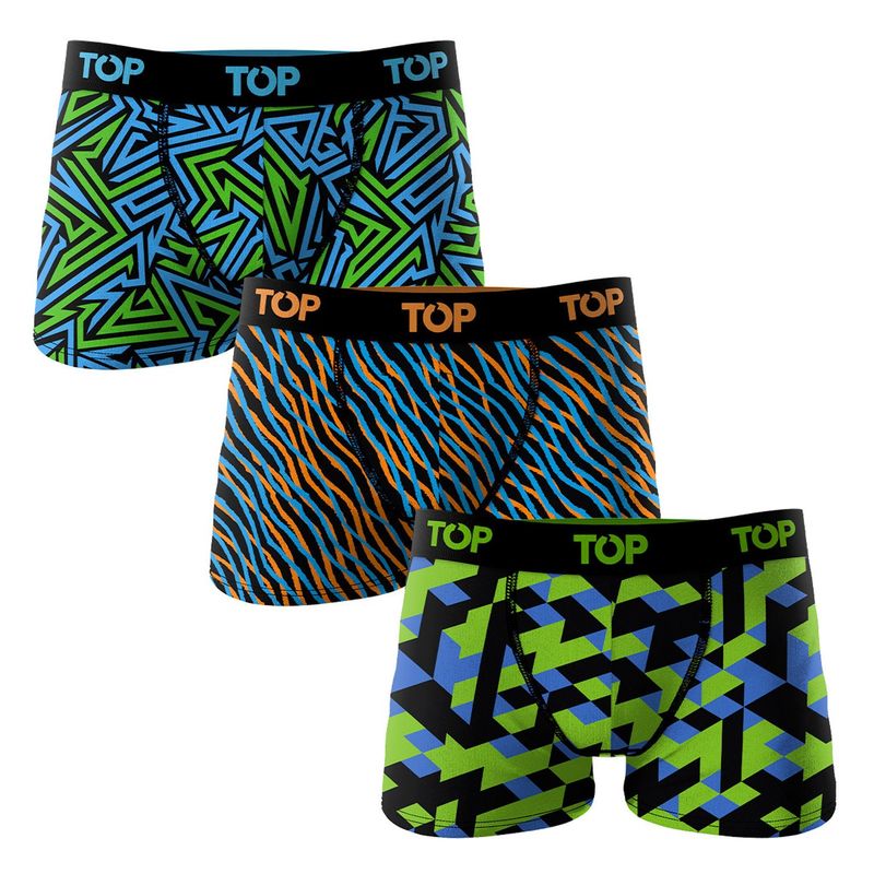 TOP - Boxer Algodon Niño Pack 5 Top