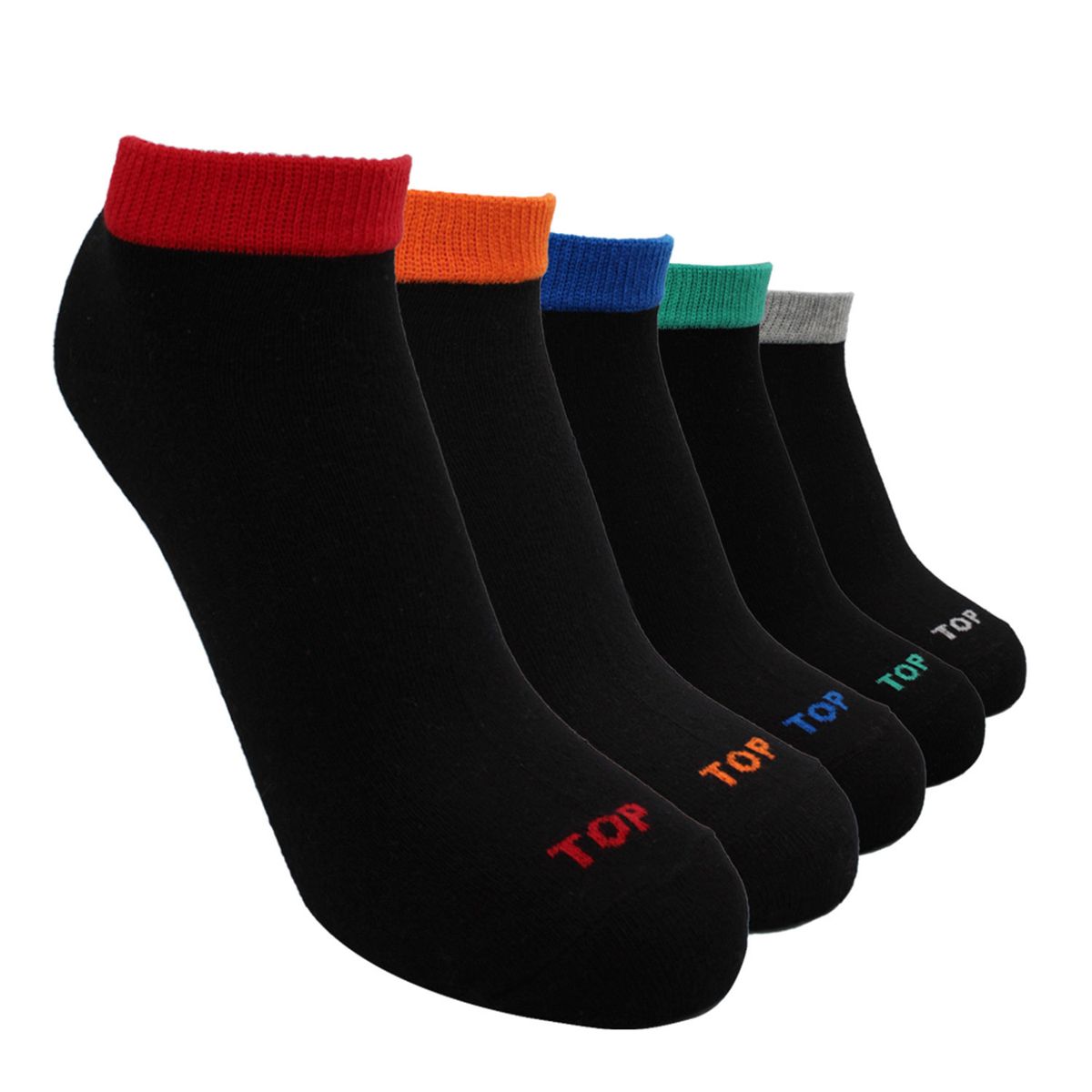 TOP - Calcetines Cortos Niño Pack 5 Top