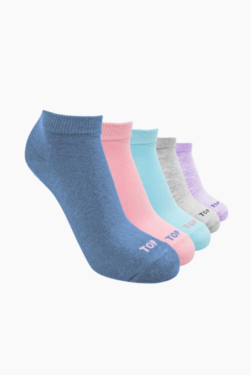 TOP - Calcetines Cortos Niña Pack 5 Top