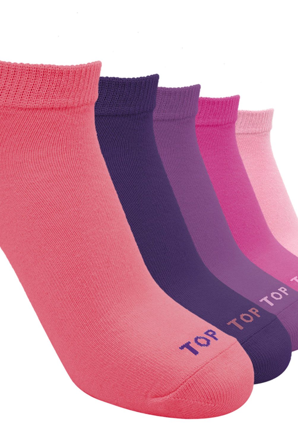 TOP - Calcetines Cortos Niña Pack 5 Top