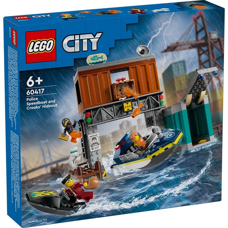 LEGO - Lancha De Policia Y Guar Lego
