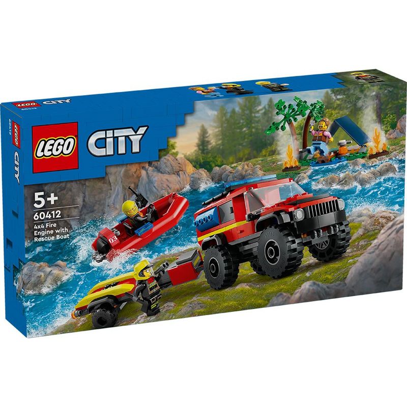 LEGO - Camioneta De Bomberos 4X Lego