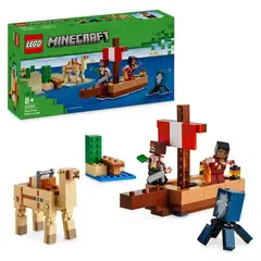 LEGO - Minecraft: El Viaje en el Barco Pirata
