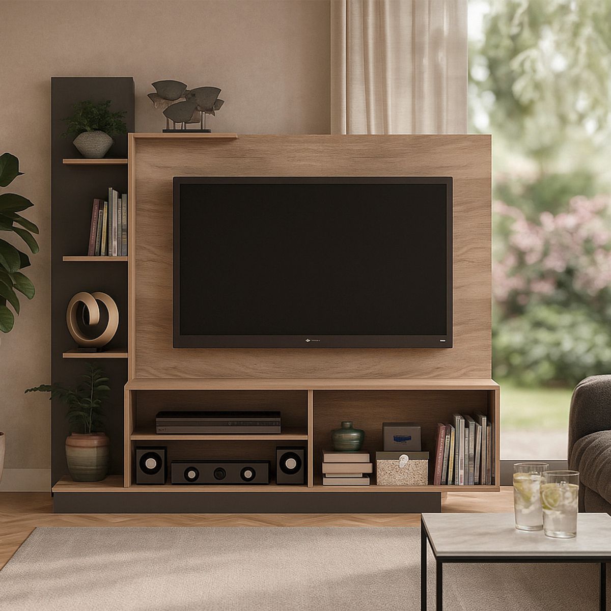 VEKKAHOME - Home Tv Reina 55" Vekkahome