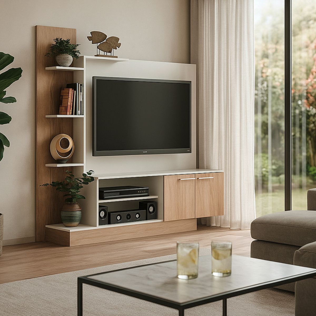 VEKKAHOME - Home Tv Reina 55" Vekkahome