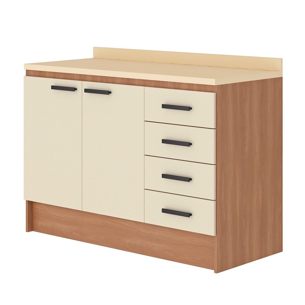 VEKKAHOME - Mueble Base Mia 120 Cm Vekkahome