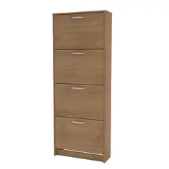 VEKKAHOME - Zapatera Nick 4 Puertas