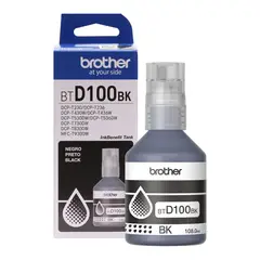 BROTHER - Botella Tinta BTD100BK Negra