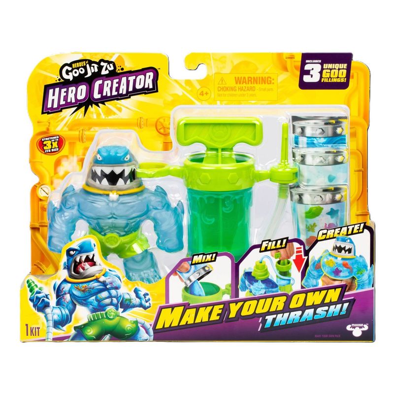 GOO JIT ZU - Set Creador Heroe Trash Goo Jit Zu