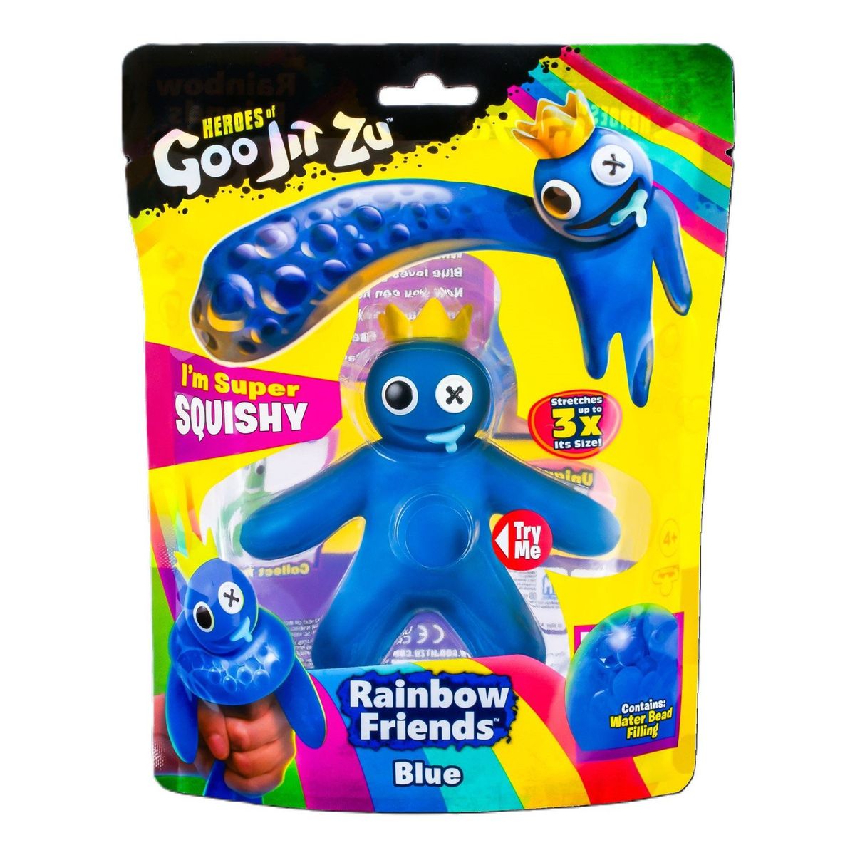 GOO JIT ZU - Rainbow Friends Squishy Blue Goo Jit Zu