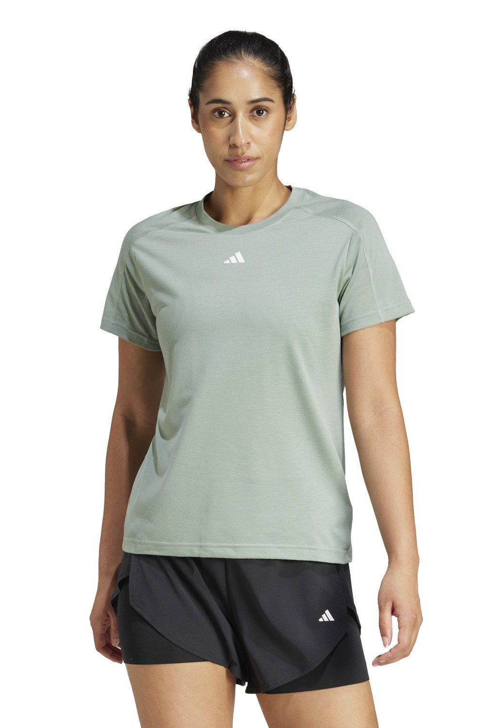 ADIDAS - Polera Manga Corta Tr-Es Crew Mujer Adidas