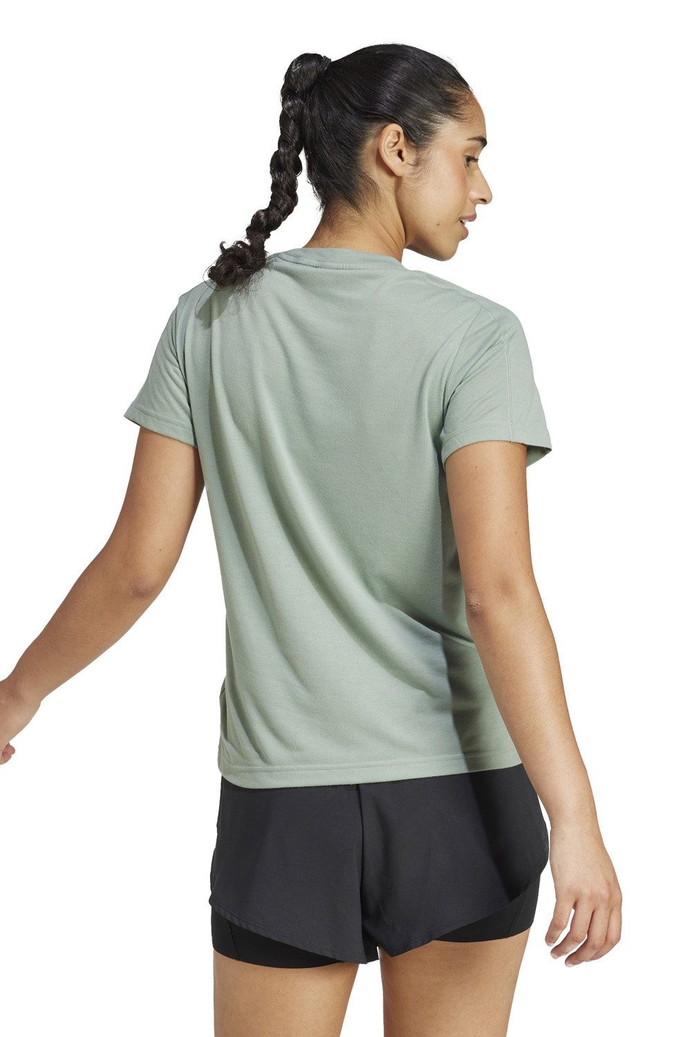 ADIDAS - Polera Manga Corta Tr-Es Crew Mujer Adidas