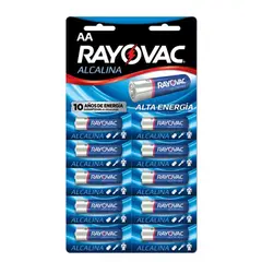 RAYOVAC - Pilas Alcalinas AA X10