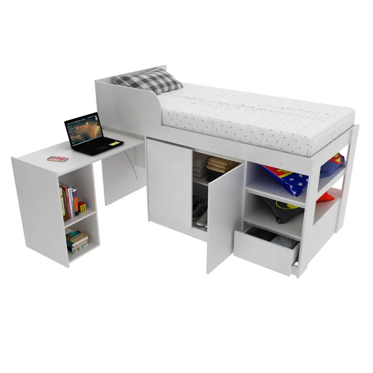 Cama Funcional 1 Plaza