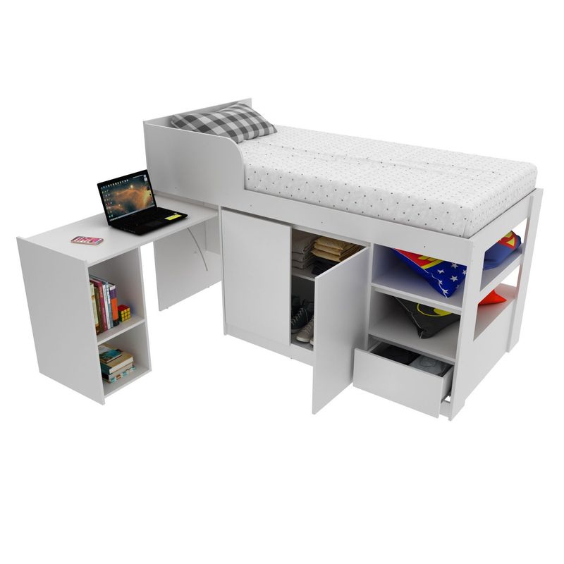 TECNOMOBILI - Cama Funcional 1 Plaza Tecnomobili
