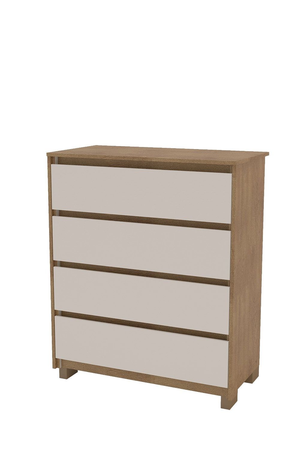 VEKKAHOME - Cómoda Coimbra 4 Cajones Vekkahome