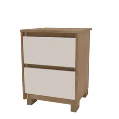 VEKKAHOME - Velador Coimbra 2 Cajones