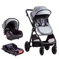 Coche Cuna Travel System Isofix Sunset Premium Gris Joie