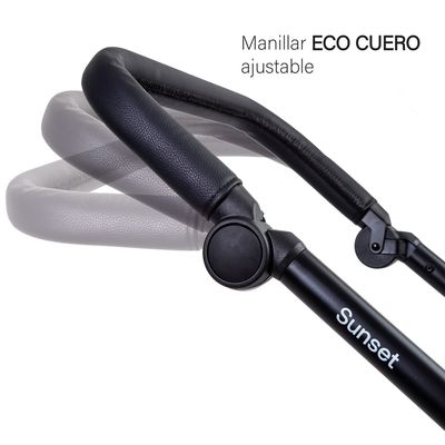 Imagen 2 del producto Coche Cuna Travel System Isofix Sunset Premium Gris Joie