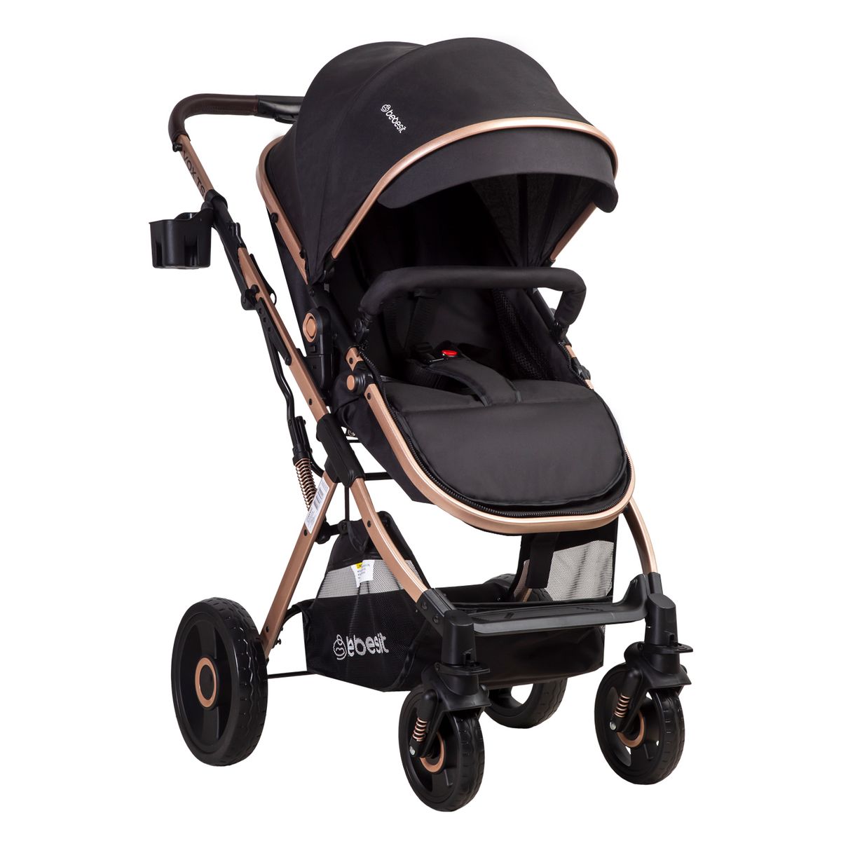 BEBESIT - Coche Paseo Vox Negro Bebesit