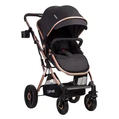 BEBESIT - Coche Paseo Vox Negro