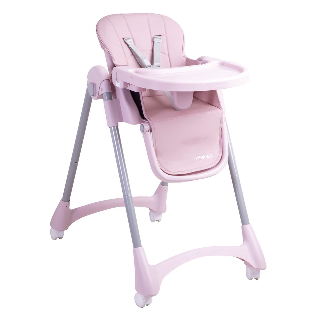 BEBESIT - Silla de Comer EasyEat Rosada Bebesit