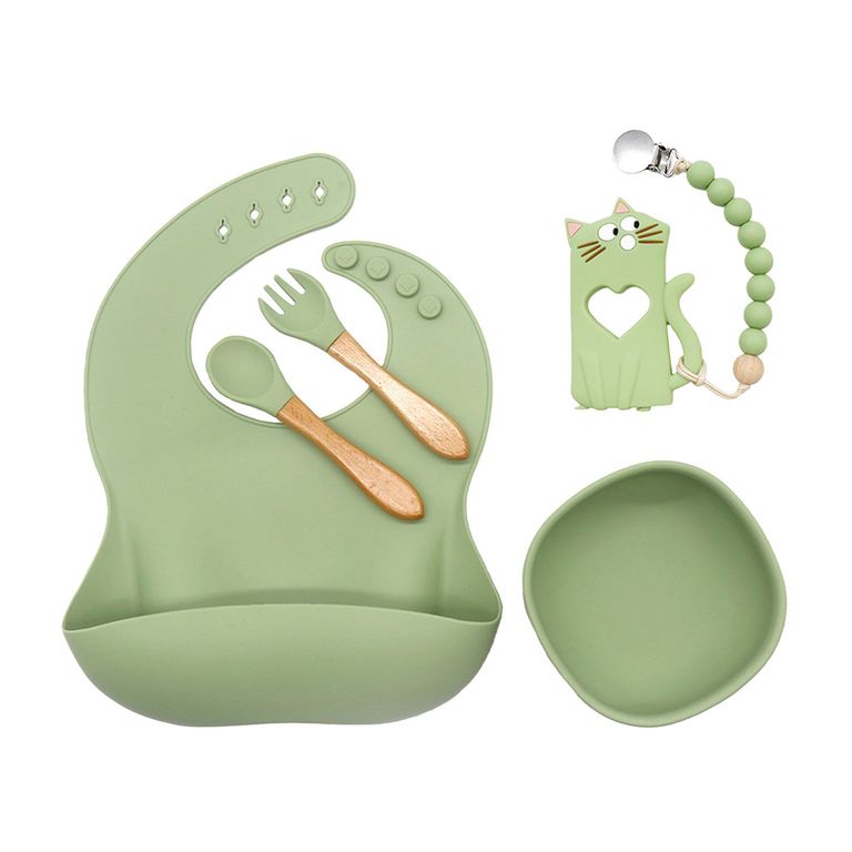 BEBESIT Set Alimentacion 3 Verde