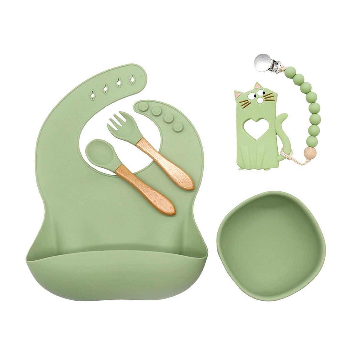 BEBESIT - Set Alimentacion 3 Verde Bebesit